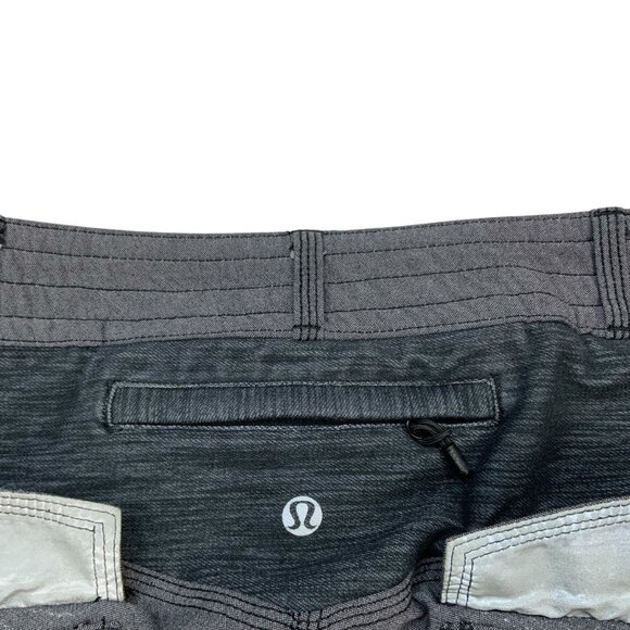 Lululemon Ride On Pant 4 Black Fossil Gray W5734S - Picture 11 of 14